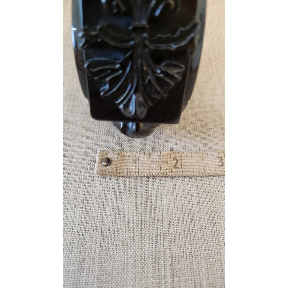 Vintage chunky black elastic bracelet - Picture 9 of 10